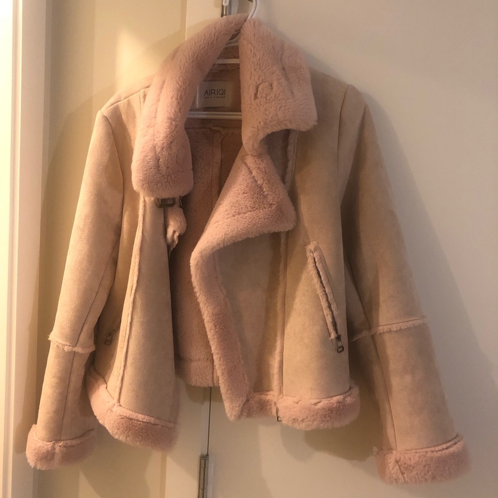 Pink Fur Coat